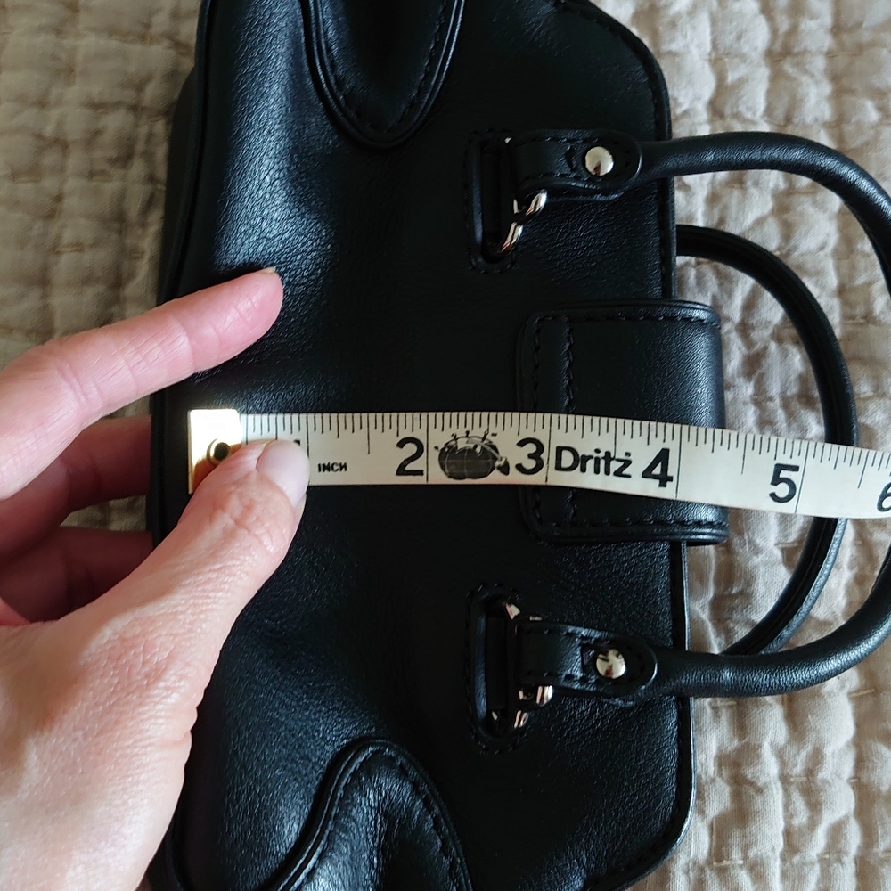 COLE HAAN Cute Chic Alexa Black Mini Bag - Picture 10 of 11